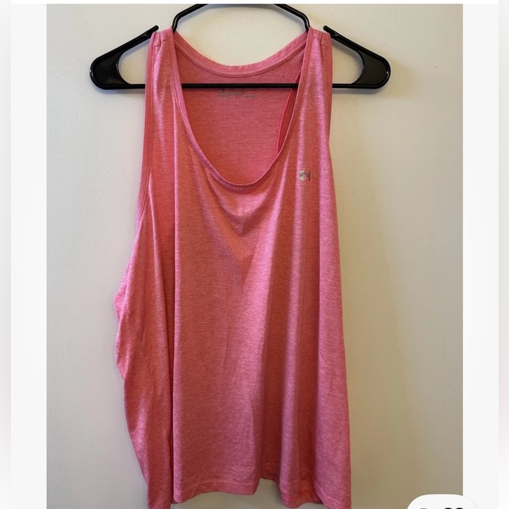 Under Armour Pink Racerback Tank Top 2X